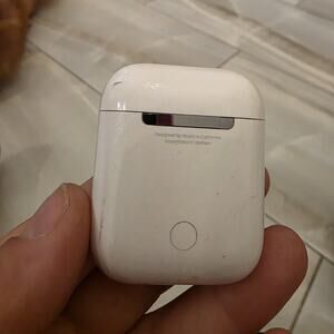 Apple AirPods 2nd Generation with Wireless Charging Case - White + Case Only